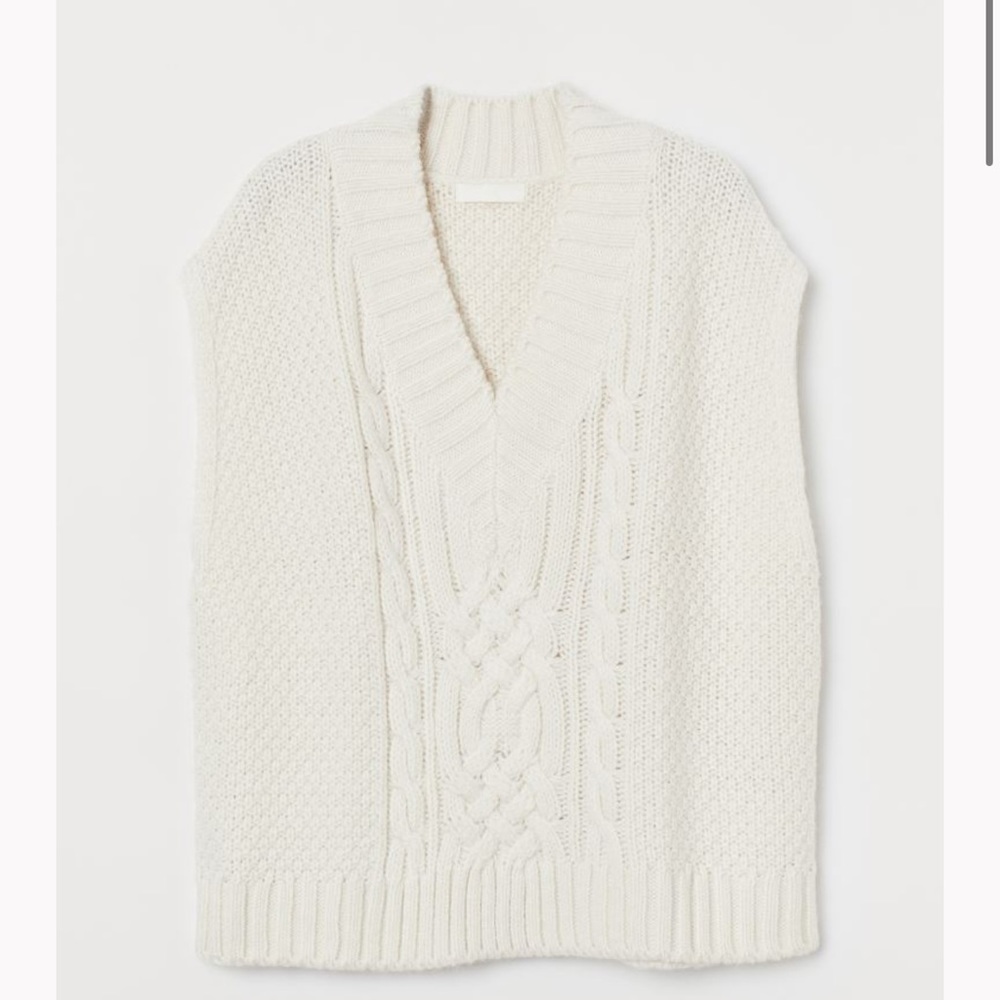 H&M Oversized sweater vest